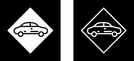 ícone de vetor de veículo perigoso