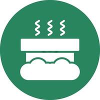 design de ícone criativo de fumaça vetor