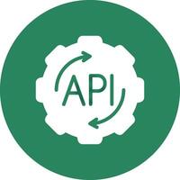 api criativo ícone Projeto vetor