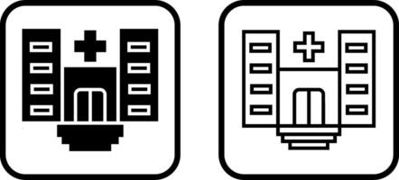 ícone de vetor de hospital