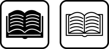 ícone de vetor de livros