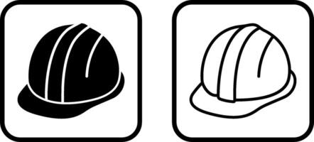 ícone de vetor de capacete