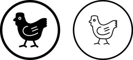ícone de vetor de aves