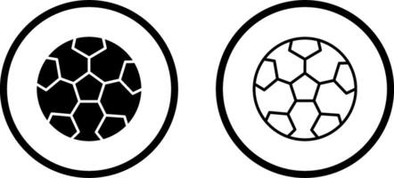 ícone de vetor de futebol