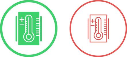 ícone de vetor de termômetro