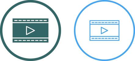 vídeo e animação vetor ícone