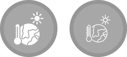 ícone de vetor de temperatura