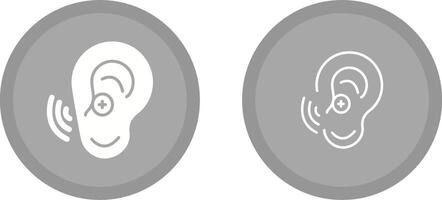 audição ajuda vetor ícone