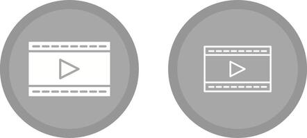 vídeo e animação vetor ícone