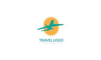 planeta viagem logotipo vetor