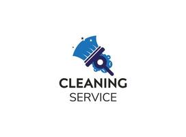 limpeza limpar \ limpo serviço logotipo ícone vetor