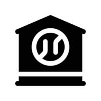 inteligente casa ícone. vetor glifo ícone para seu local na rede Internet, móvel, apresentação, e logotipo Projeto.