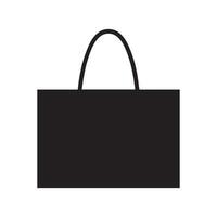 fazer compras saco Preto ícone caixa pacote vetor Projeto.