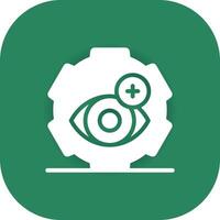 optometria prática criativo ícone Projeto vetor