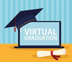 elearning de graduação virtual vetor