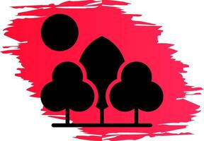 árvore panorama criativo ícone Projeto vetor