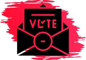 votar design de ícone criativo vetor