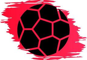 design de ícone criativo de futebol vetor