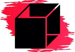 design de ícone criativo de cubo 3D vetor