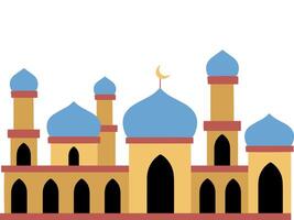 mesquita Ramadã kareem fundo ilustração vetor