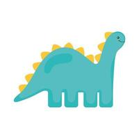 ícone de brinquedo de dinossauro vetor