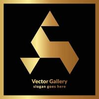 um design de logotipo abstrato vetor