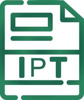 ipt criativo ícone Projeto vetor