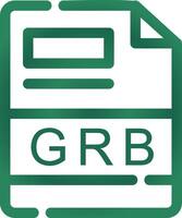 grb criativo ícone Projeto vetor