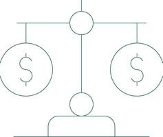 comparar preços criativo ícone Projeto vetor