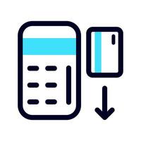 crédito cartão furto máquina para conectados Forma de pagamento vetor imagem