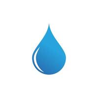 design de vetor de logotipo de ilustração de gota de água