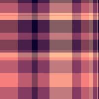 chique fundo xadrez padrão, texturizado tartan vetor têxtil. era Verifica tecido textura desatado dentro vermelho e Sombrio cores.