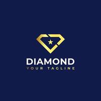 diamante anel logotipo conceito - diamante em forma anel joalheria logotipo transformação Projeto. vetor