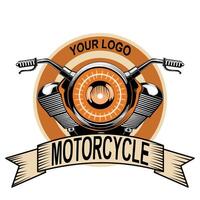 motocicleta clube logotipo vetor projeto, retro Projeto logotipo para motocicleta clube