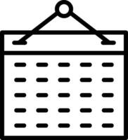 calendário cronograma ícone símbolo vetor imagem. ilustração do a moderno compromisso lembrete agenda símbolo gráfico Projeto imagem