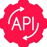 api criativo ícone Projeto vetor