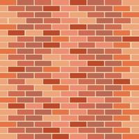 fundo de parede de tijolos laranja vetor
