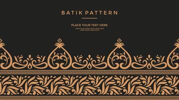 vetor - luxo e elegante javanese batik sogan motivo modelo