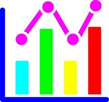 rede analytics vetor ícone