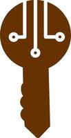 ícone de vetor de chaves