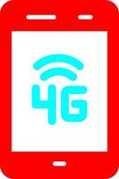 ícone de vetor 4g