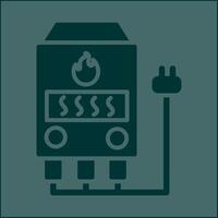 ícone de vetor de forno elétrico