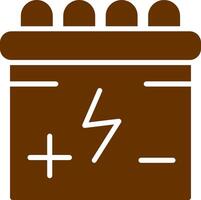 ícone de vetor de baterias