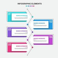 infográfico design modelo de negócios vetor