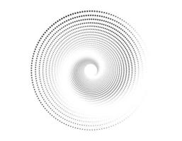 recurso gráfico espiral abstrato vetor