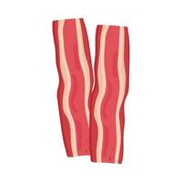 ícone de bacon isolado vetor