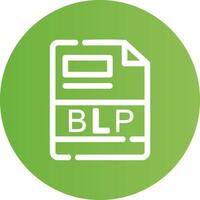 blp criativo ícone Projeto vetor