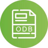 odb criativo ícone Projeto vetor