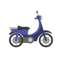 ícone de motocicleta roxa vetor