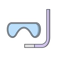 Snorkel Icon Ilustração Vetor